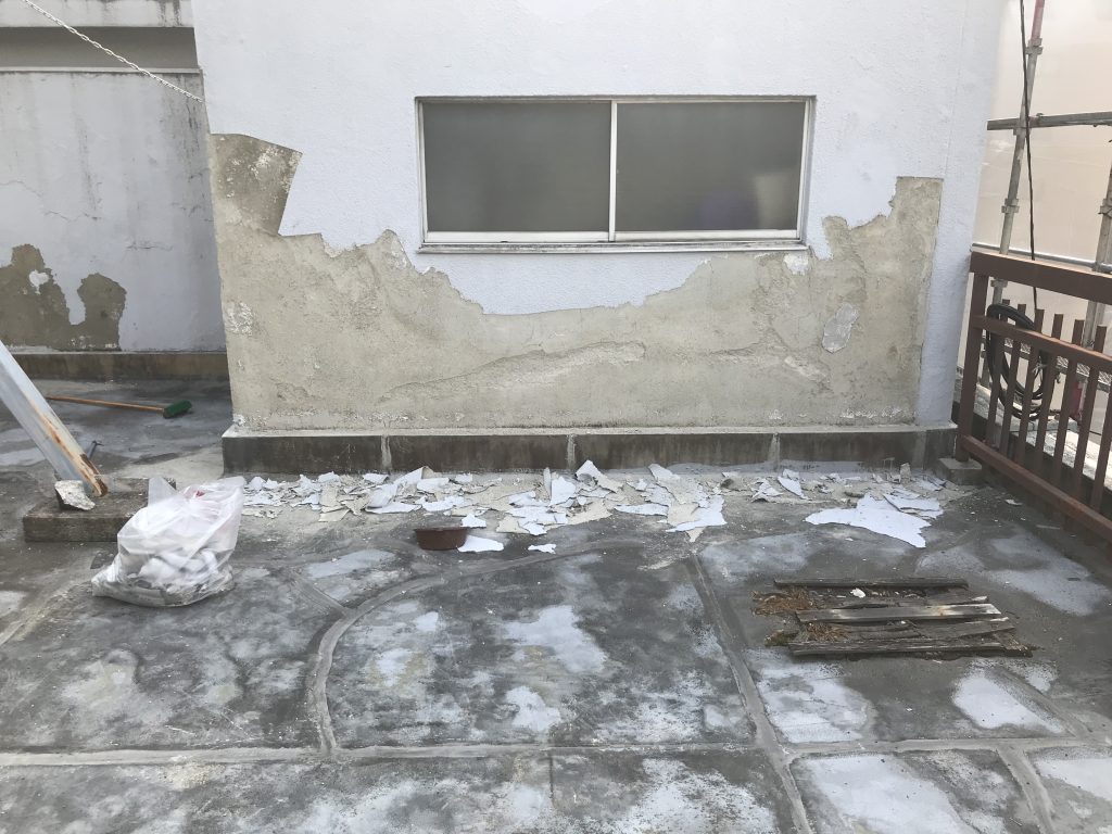 ウレタン塗膜防水(通気工法,密着工法) 外壁防水塗装