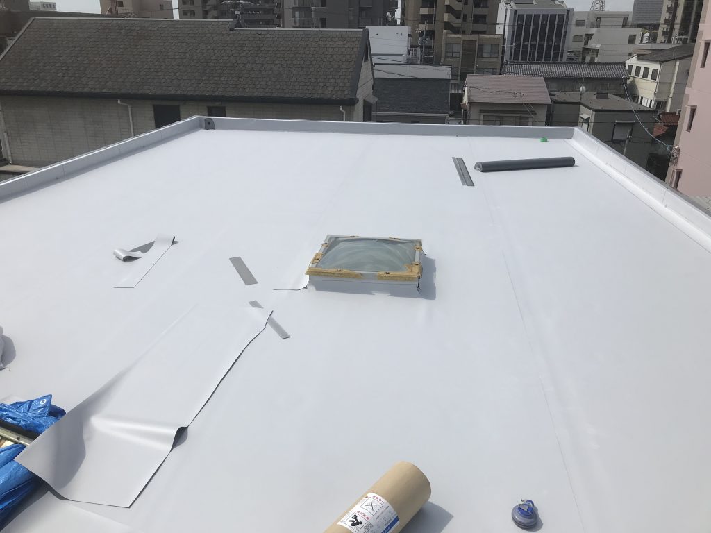 塩ビシート防水(積水ハウス)