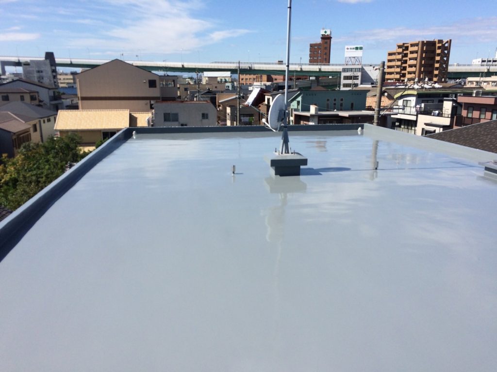 マンション屋上防水工事　名古屋市熱田区