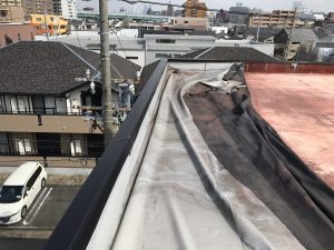 マンション屋上防水工事　名古屋市熱田区