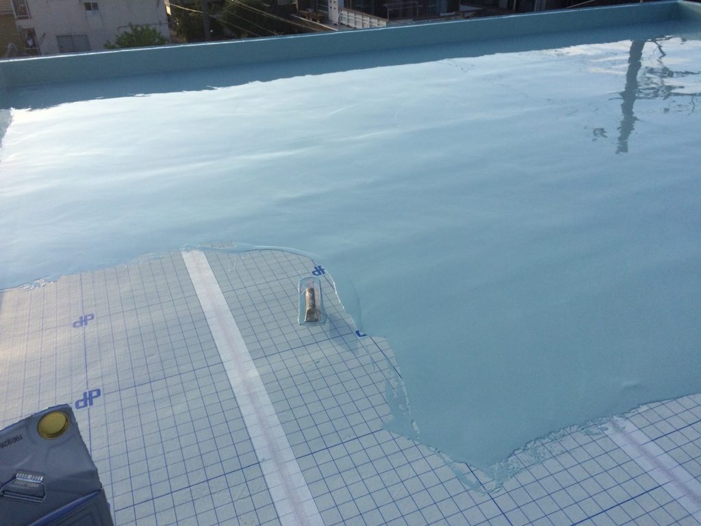 マンション屋上防水工事　名古屋市熱田区