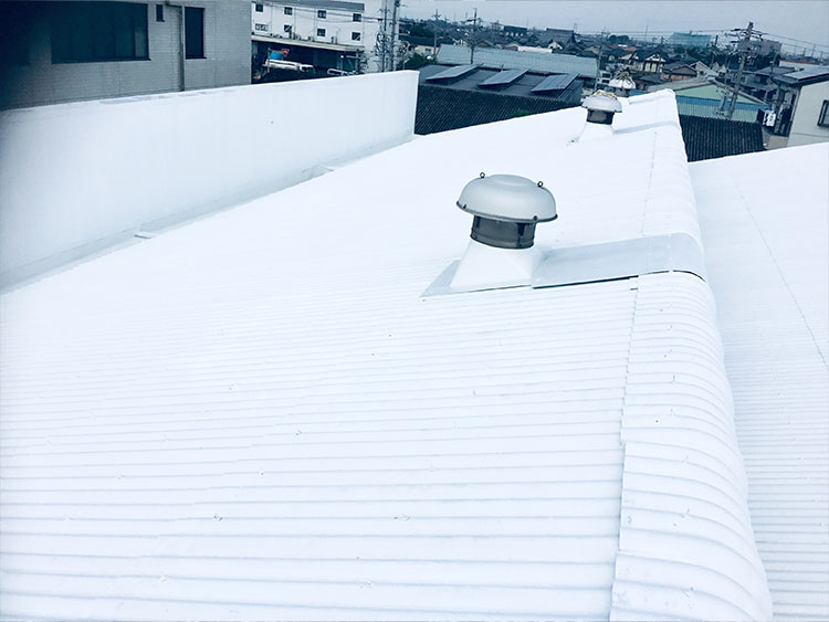 夏は暑すぎて、雨漏りもする・・・(After)